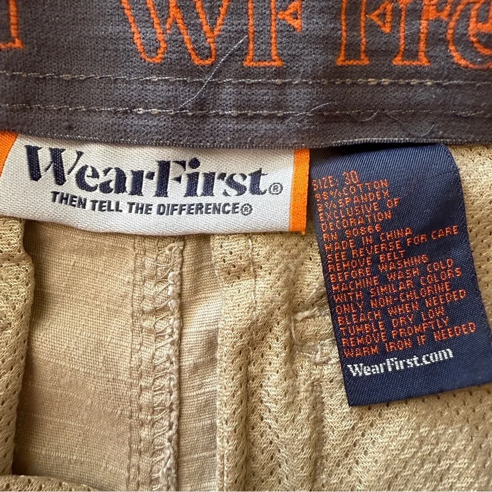 WearFirst Free Band‎ Cargo Shorts Men's Size 30 Khaki Tan Stretch Pockets Casual - Picture 8 of 9